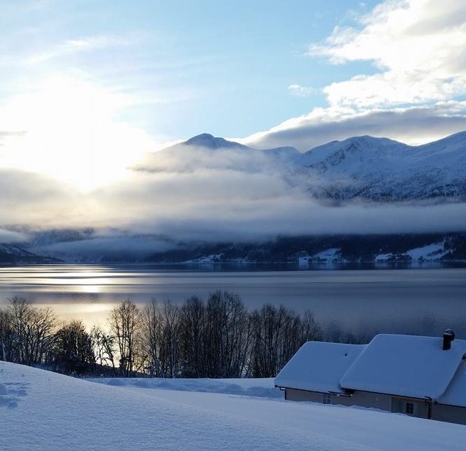 Winter Todalsfjord 1B Winterreise Fjord Norwegen Angeln Im Winter