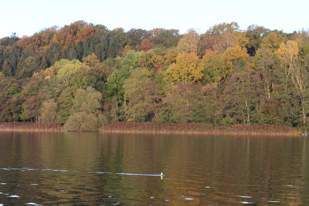 Daenemark Seenplatte Angeln Hecht Barsch Herbst C