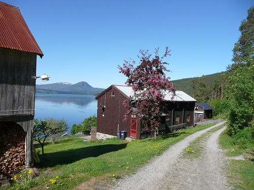 Todalsfjord Norwegen Ferienhaus A 08 Aussenansicht Haus