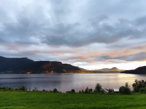 Todalsfjord Norwegen Ferienhaus A 10 Aussicht Haus