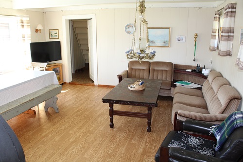 Todalsfjord Norwegen Ferienhaus A 12 Wohnzimmer Couch Sofa C