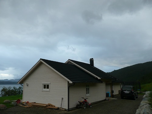 Todalsfjord Ferienhaus E Hausansicht2