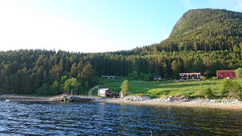 Todalsfjord Ansicht HausundSteg